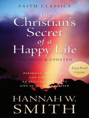 cover image of Christian's Secret of a Happy Life